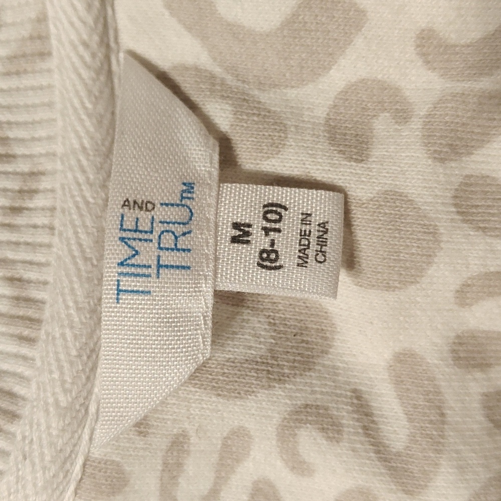 Time and Tru animal print sweatshirt - Picture 6 of 8
